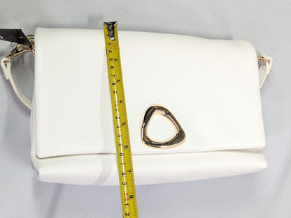I.N.C. International Concepts Ninah Sculpted Crossbody Vanilla (MSRP $100)