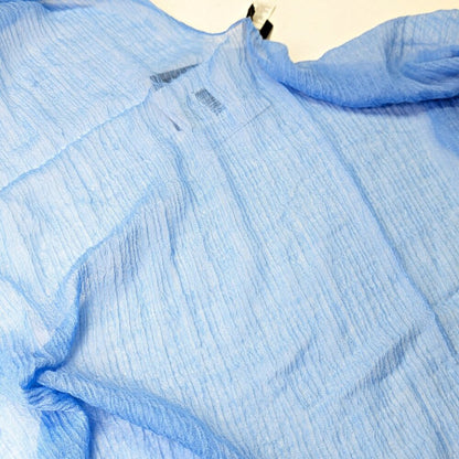 Echo Women's Tissue Weight Blue Ruana Wrap O/S (MSRP $49)