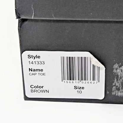 The Men's Store at Bloomingdale's Men's Lace Up Cap Toe Boots Size 10 MSRP $220