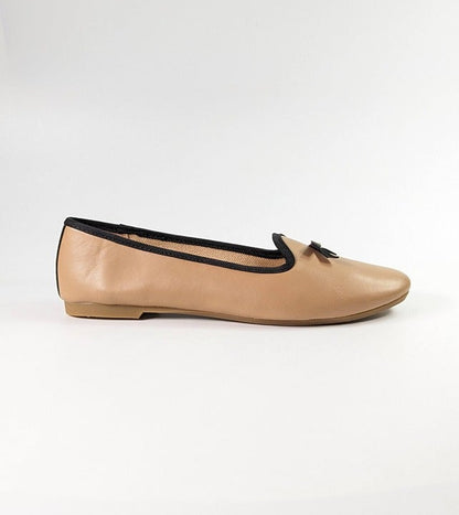 Charter Club Women's Kimii Deconstructed Loafers Nude/Black Size 9 M (MSRP $60)