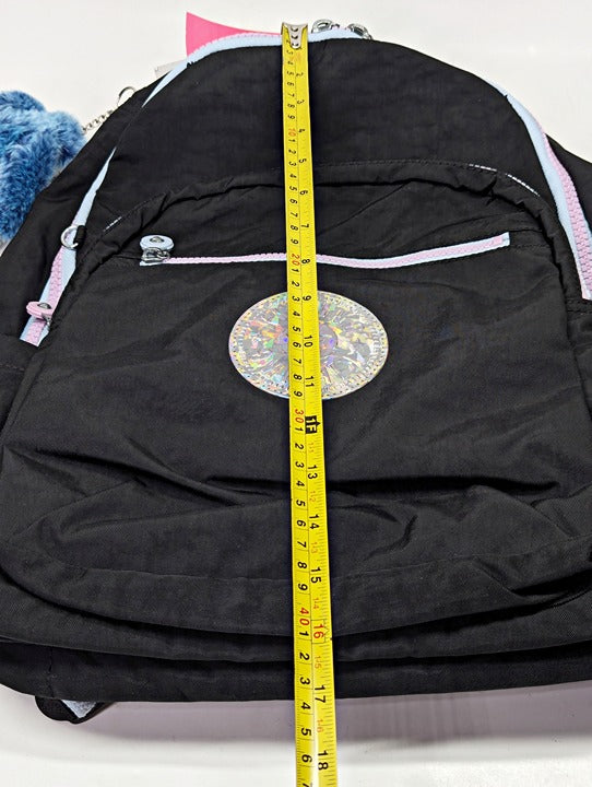 Kipling Women's Seoul 15" Laptop Backpack True Black Mix O/S (MSRP $139)