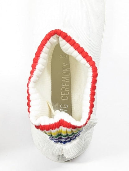 Opening Ceremony Women's Bobby Ruffled Sock Slip-On Sneakers Size 38 (MSRP $250)