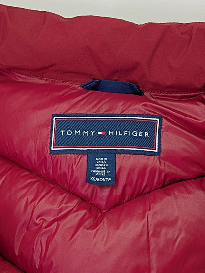 Tommy Hilfiger Women's Faux-Fur-Trim Hooded Puffer Coat Size XS (MSRP $285)