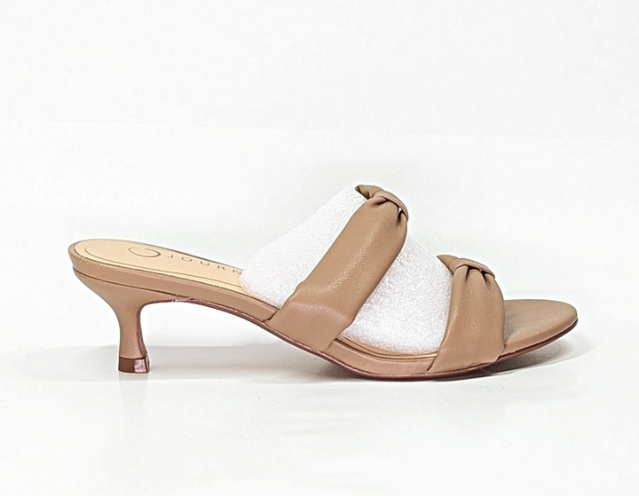 Journee Collection Women's Dyllan Kitten Heel Slip On Pumps Size 7 (MSRP $80)