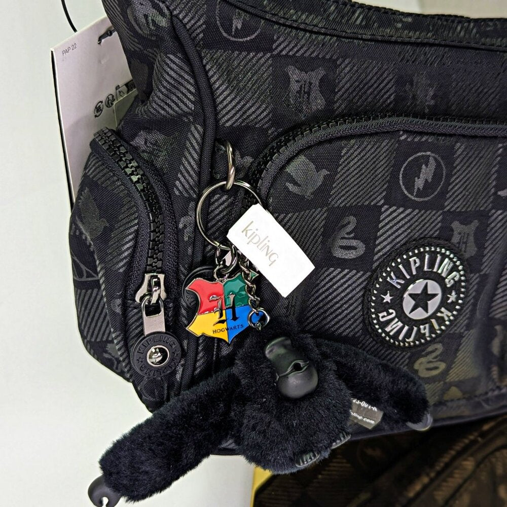 Kipling Shoulder Bag Gabbie Mini Magical Black Harry Potter Collection MSRP $129