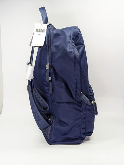 Lauren Ralph Lauren Nylon Medium Stevie Backpack Refined Navy (MSRP $275)