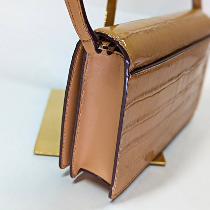Michael Kors Jet Set Women's Medium Flap Embossed Leather Crossbody (MSRP $198)