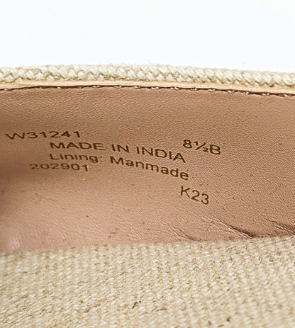 Cole Haan Cloudfeel Women's Espadrille Wedge Heels Linen Size 8.5 (MSRP $160)