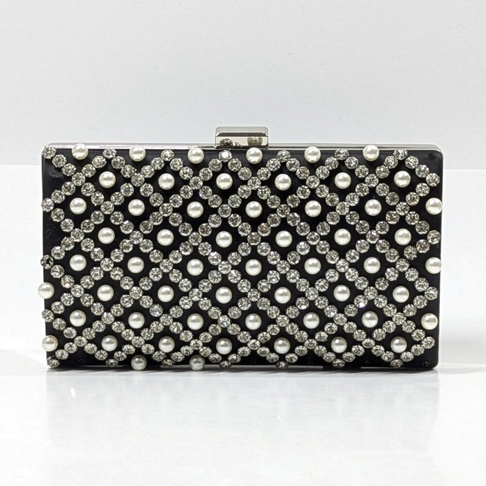 I.N.C. International Concepts Randdi Imitation Pearl Clutch (MSRP $100)