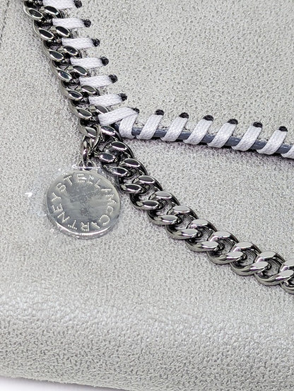 Stella McCartney Falabella Mini Light Grey Crossbody Bag (MSRP $695)