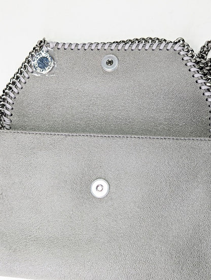 Stella McCartney Falabella Mini Light Grey Crossbody Bag (MSRP $695)