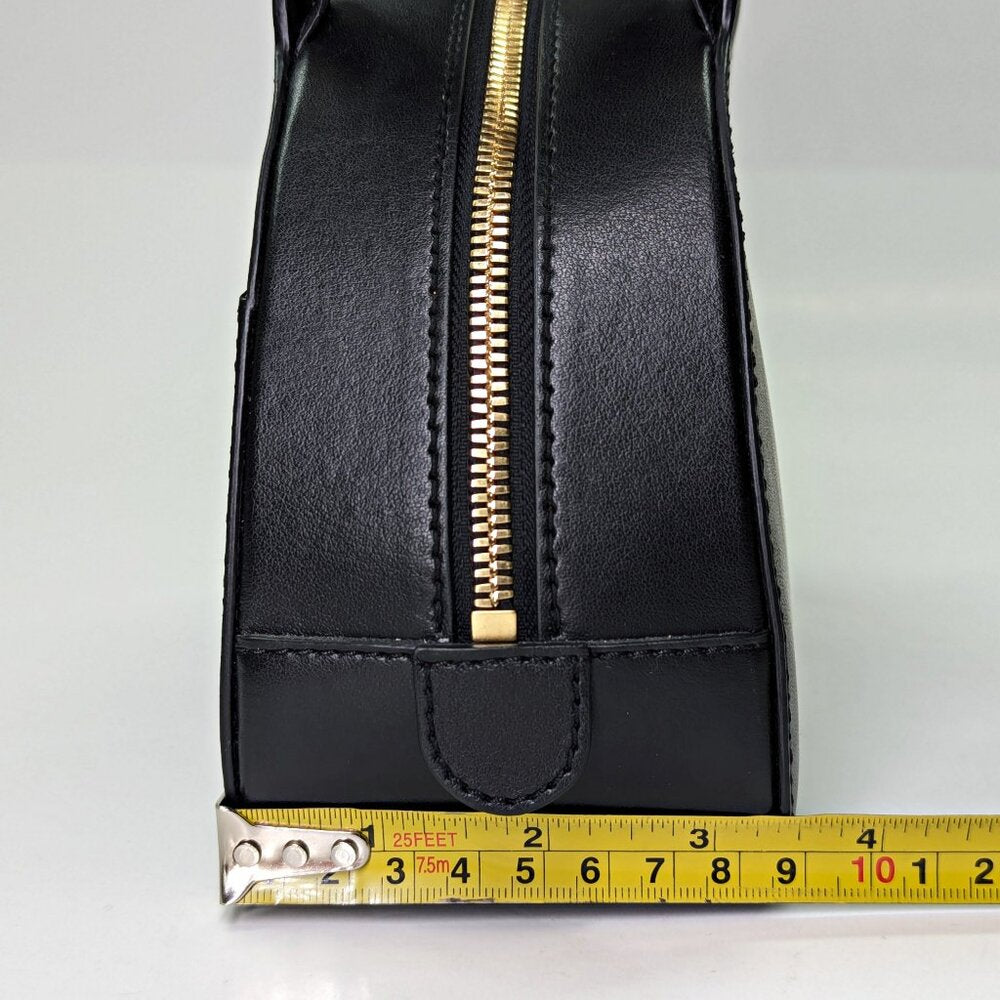 Stella McCartney Logo Top Handle Crossbody Bag in Black (MSRP $995)
