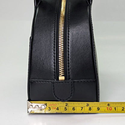 Stella McCartney Logo Top Handle Crossbody Bag in Black (MSRP $995)