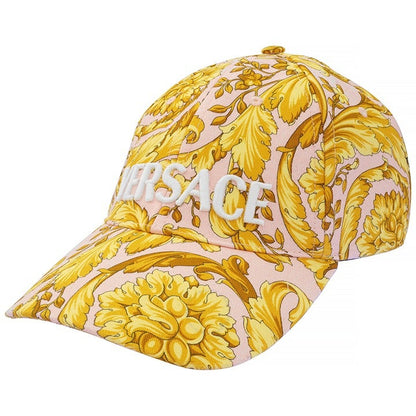 Versace Men's Logo Barocco Baseball Cotton Cap Size 58 (MSRP $525)