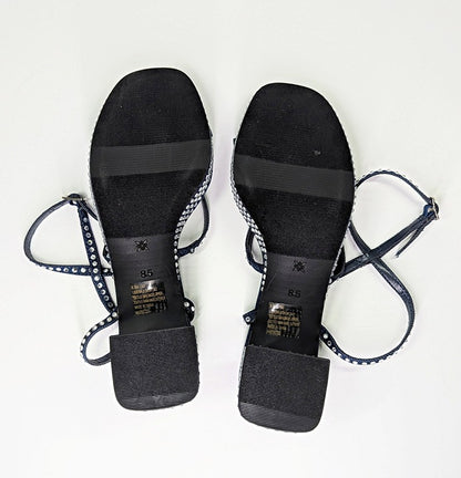BCBGeneration Lissena-2 Women's Rhinestones Platform Sandals Size 8.5 MSRP $109