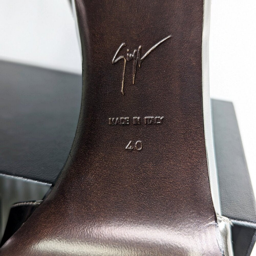 Giuseppe Zanotti Women's Clandestino 90 Slingback Sandals Size 40 (MSRP $850)