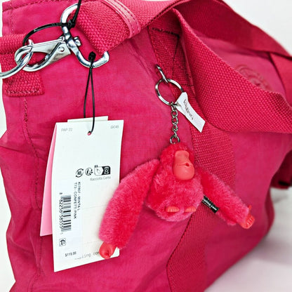 Kipling Minta Large Tote Removable Shoulder Strap Confetti Pink (MSRP $119)