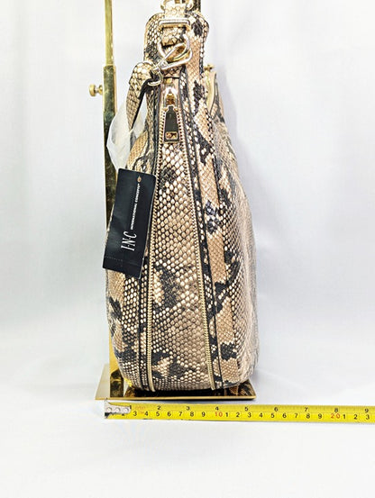 I.N.C. International Concepts Kolleene Hobo Neutral Snake (MSRP $90)