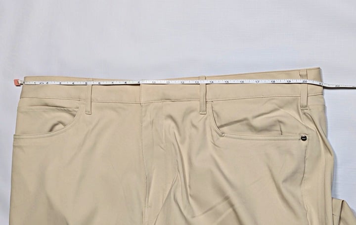 RLX Ralph Lauren Men's Active Fit Performance Twill Pants Basic Sand Size 40x32