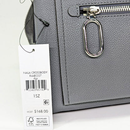 DKNY Nala Women's Small Crossbody Bag in Dark Gray (MSRP $168)