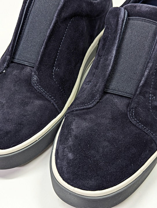 Vince Ranger Men's Navy Coastal Suede Slip-On Sneaker Size 9 (MSRP $250)