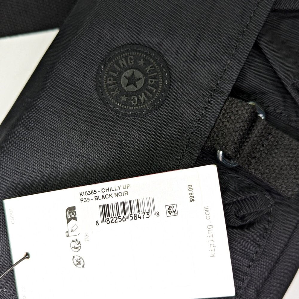 Kipling Chilly Up Women's Black Small Crossbody Bag (MSRP $99)