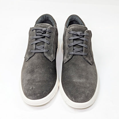 Vince Men's Stephen Low-Top Sneakers Graphite Suede Size 9 (MSRP $225)