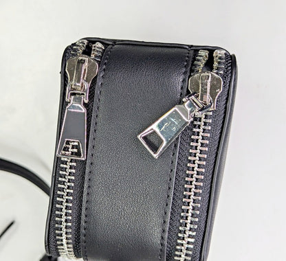 DKNY Carter Mini Logo Camera Crossbody Bag in Black (MSRP $148)