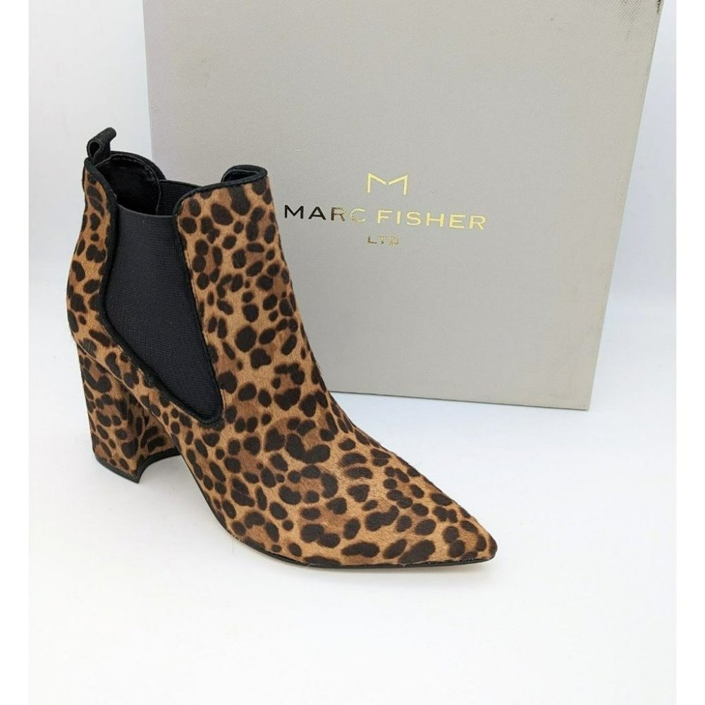 Marc Fisher LTD Women's Tacily Leopard Size 6.5 (MSRP $225)