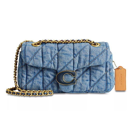 COACH Tabby 20 Women's Quilted Denim Shoulder Bag (MSRP $395)