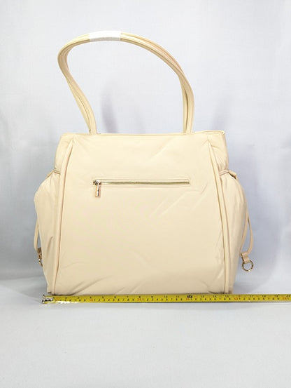 On 34th Jyyll Women's Nylon Tote in Cold Cream (MSRP $100)