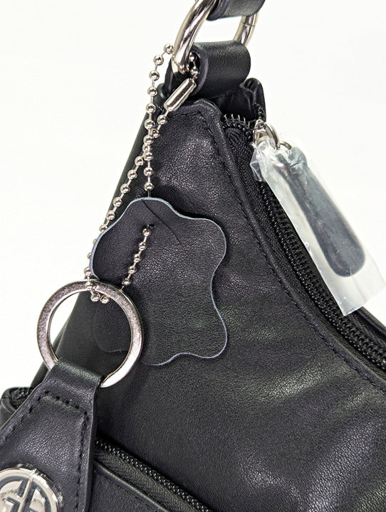 Giani Bernini Women's Black Nappa Leather Hobo Bag (MSRP $130)