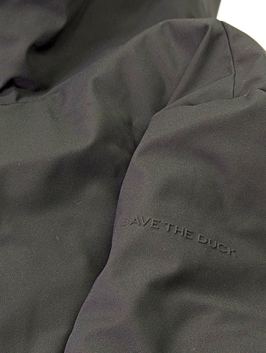 Save The Duck Men's Sabal Black Hooded Jacket Size XXL (MSRP $398)