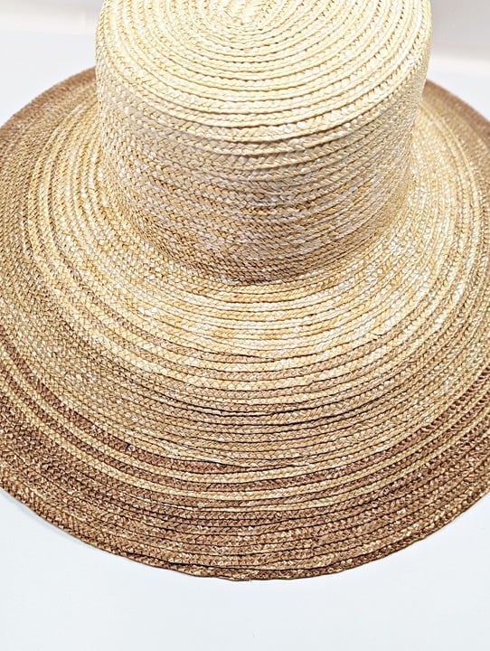 Eugenia Kim Women's Mirabel Ombré Straw Wide Brim Sun Hat O/S (MSRP $495)