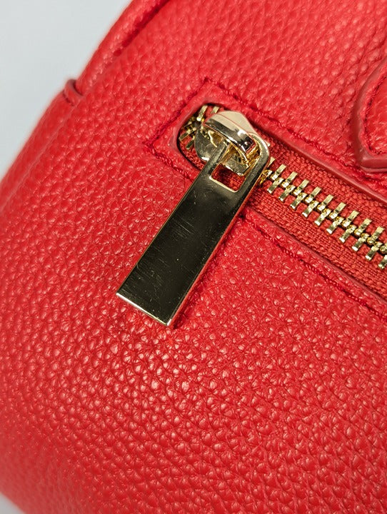 On 34th Broocke Small Pebble Crossbody Bag in Fiery Red (MSRP $80)