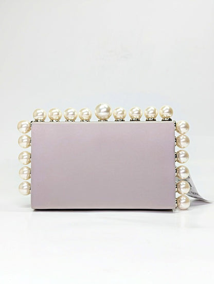 I.N.C. International Concepts East West Embellished Pearl Clutch (MSRP $80)