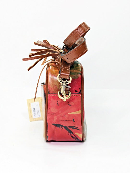 Patricia Nash Josie Women's Small Leather Crossbody Bag (MSRP $169)