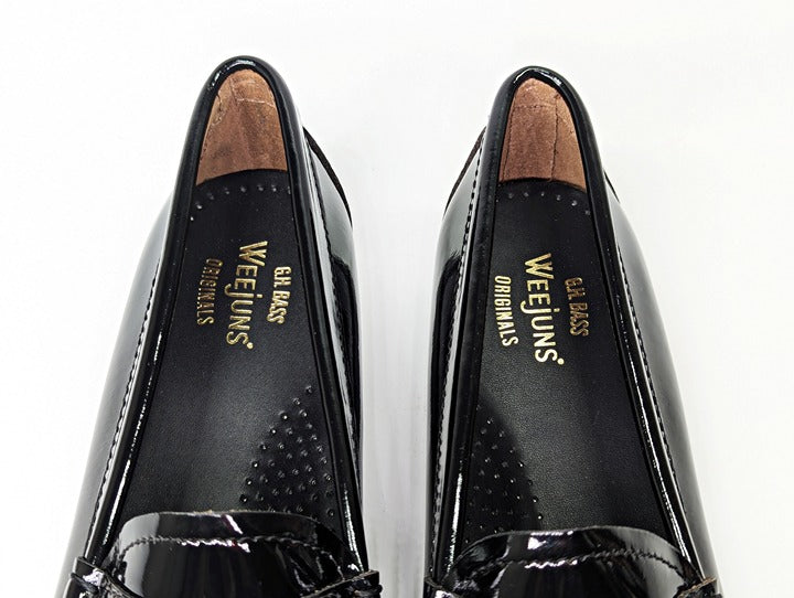 G.H. Bass Women's Whitney Love Heart Weejun Penny Loafers Size 9 (MSRP $195)