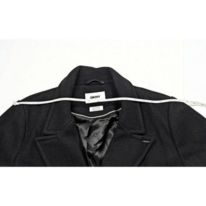 DKNY Petite Notched-Collar Double-Breasted Wrap Coat Size XL 16-18 (MSRP $350)