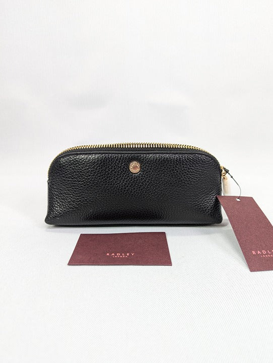 Radley London Eltham Mews Zip Top Wristlet in Black (MSRP $48)