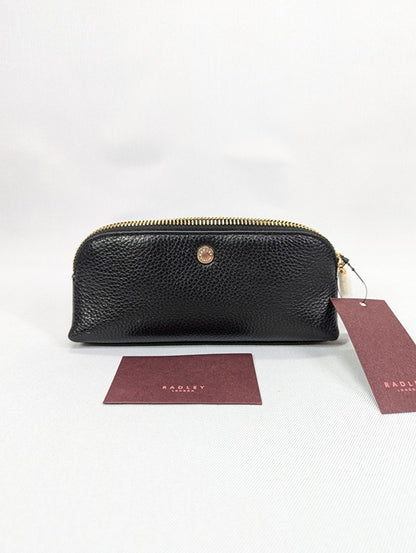 Radley London Eltham Mews Zip Top Wristlet in Black (MSRP $48)