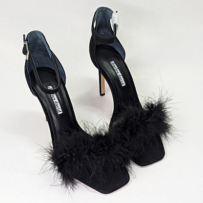 Charles David Women's Esquire Ankle Strap High Heel Sandals Size 9 (MSRP $199)