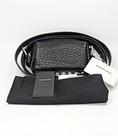 Alexander Wang Ricco Mini Black Leather Convertible Crossbody Bag