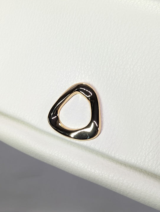 I.N.C. International Concepts Ninah Sculpted Crossbody Vanilla (MSRP $100)