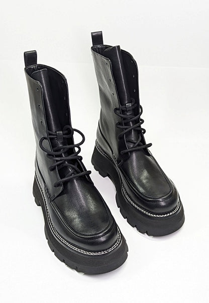 3.1 Phillip Lim Women's Kate Platform Combat Boots Size 37.5 (MSRP $650)