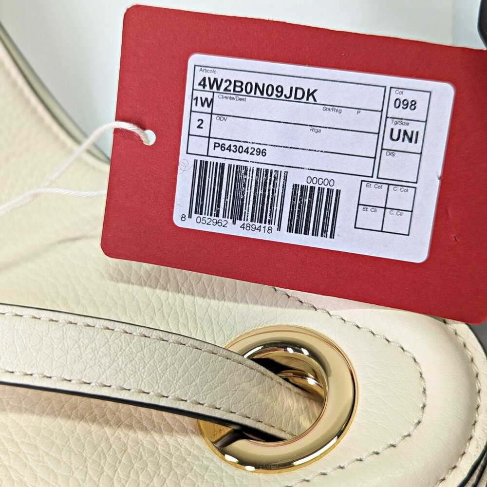 Valentino Garavani Women's Gold Tone VLogo Moon Leather Tote Bag (MSRP $3,950)