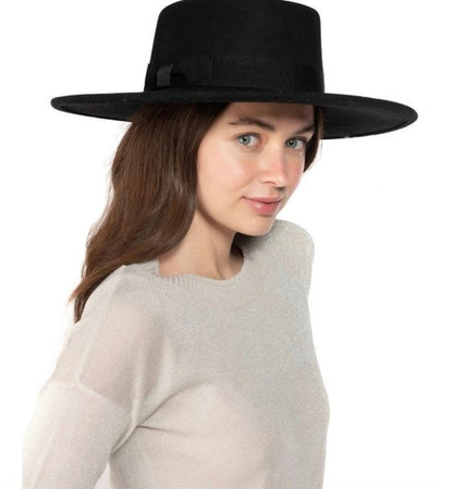 Nine West Wool Felt Telescope Floppy Hat (MSRP $98)