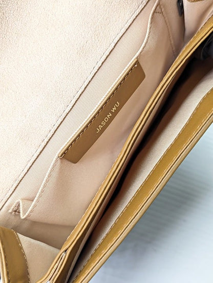Jason Wu Orbit Women's Leather Sling Bag in Cedar (MSRP $195)