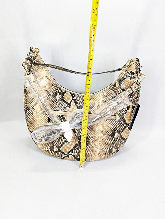 I.N.C. International Concepts Kolleene Hobo Neutral Snake (MSRP $90)