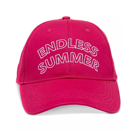 On 34th Women's Fuchsia Cotton 'Endless Summer' Baseball Cap (MSRP $39)